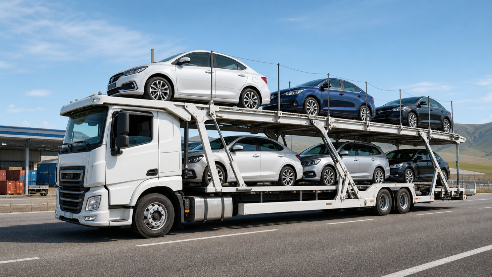 Автовоз для перевозки автомобилей